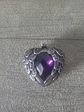 Thomas Sabo Feather Heart Pendant With Eyelet (2.9cm)