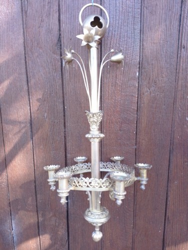 Ancien lustre suspension - lustre,