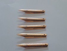 lot 5 plume d'ecriture nibs penna C.BRANDAUER & CIE n°183 review pen birmingham