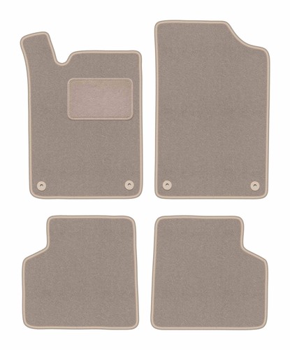 Tapis sol velours beige - sol,