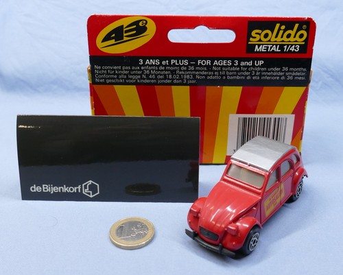 Solido citroën 2cv6 - 1/43, :
