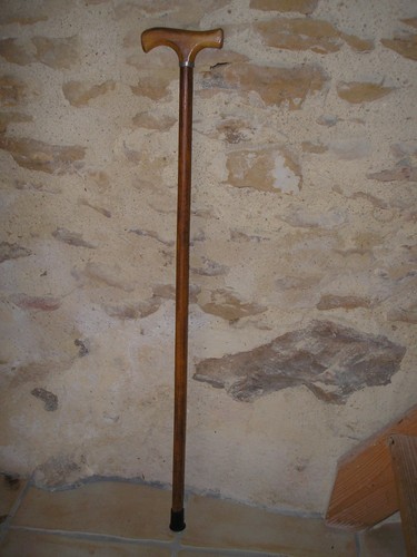 Ancienne canne avec - , embout
