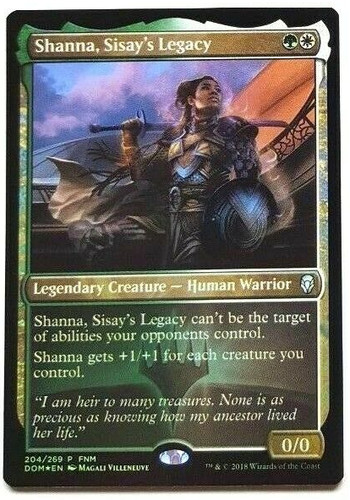 Mtg magic shanna sisay s - mtg, sisay's