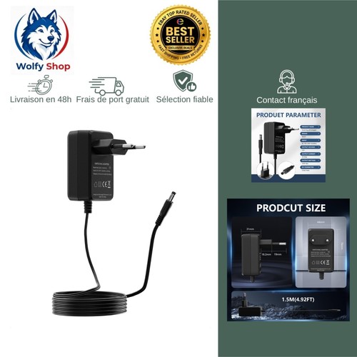 Reigy adaptateur secteur 12v - adaptateur,