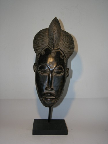 Masque africain baoulé - masque,