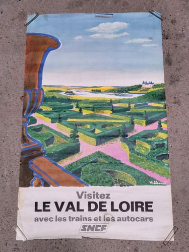 Affiche publicitaire vintage