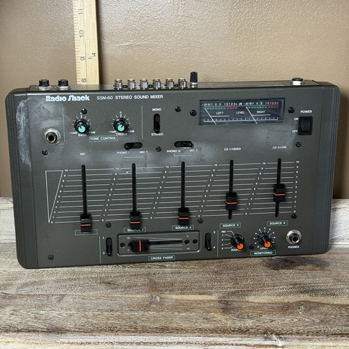Vintage radio shack - shack, ssm-60
