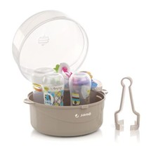 Stérilisateur pour micro-ondes avec panier pour tétines et petits accessoires...
