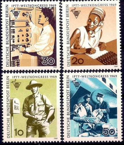 Allemagne 1969 ptt poste - allemagne,