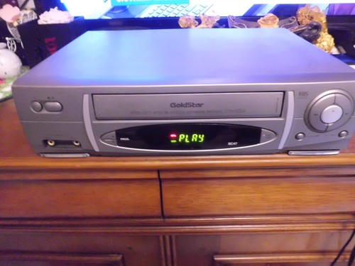 Magnetoscope vhs goldstar - vhs,