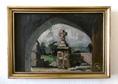 Lucien marie gardien huile - lucien-marie, gardien,