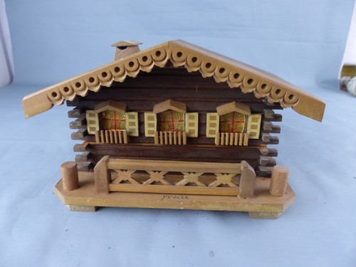 Vintage chalet boite - chalet, a