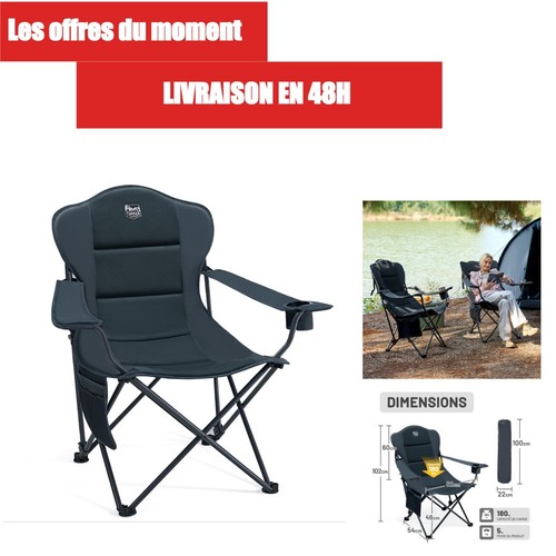 Chaise camping pliante - chaise,