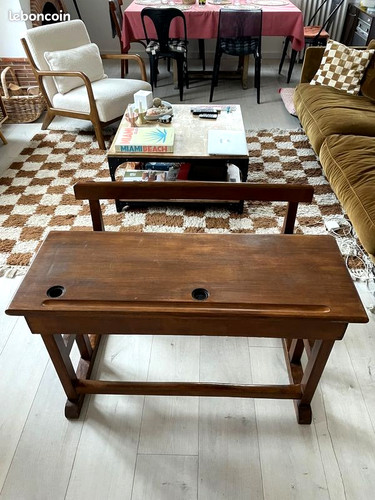 Bureau ecolier ancien - bureau, d'ecolier