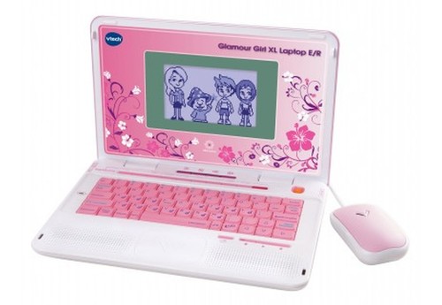 Vtech glamour girl laptop - vtech,