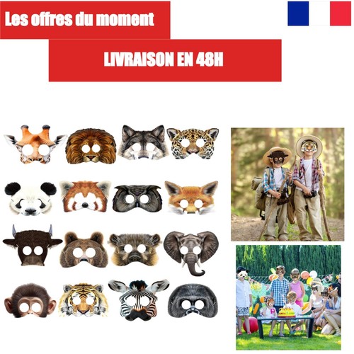Masque animaux enfant 16 - masque,