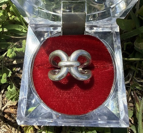 Bague noeud argent 925 - bague,