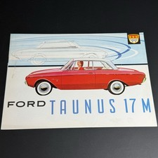 FORD TAUNUS 17M / 6p folder brochure / 1961 NL Dutch / GOTSCHKE