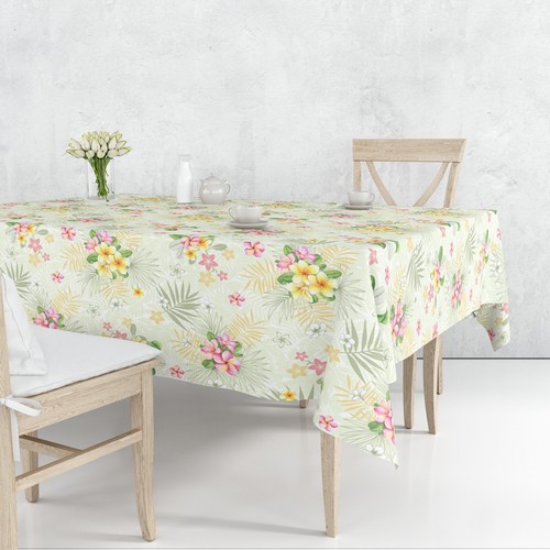 Toile cirée antitache tiare - toile,