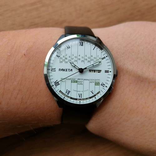 Montre soviétique raketa - soviétique,