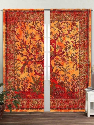 Tapisserie rideau mandala