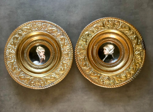 Lot assiettes porcelaine - lot, 2