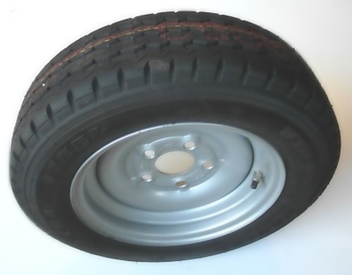 Roue complète pneu - , jante