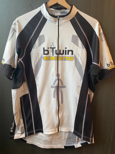 Maillot vélo vintage twin - vintage, b'twin