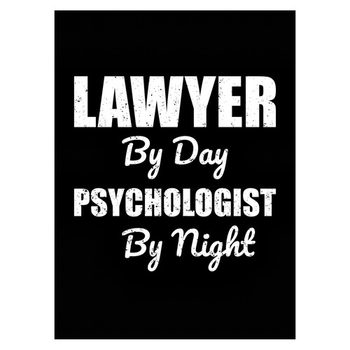 Affiche typographique avocat - affiche,