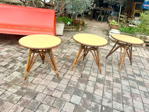 Tables appoint rotin et - rotin,