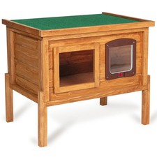 Niche autochauffante en bois