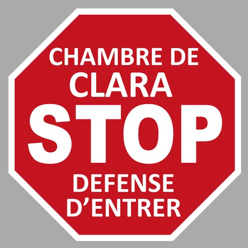 Stop chambre prenom fille - chambre,