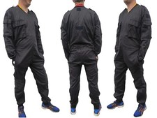 2B British riot squad Met Police black overalls coveralls jumpsuit suit boiler