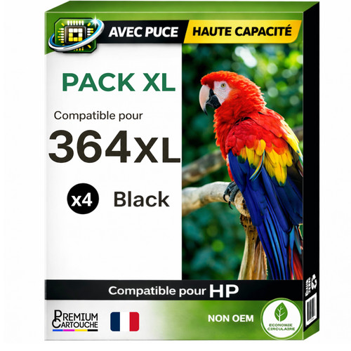 Pack cartouches 364xl 364 xl - 4,