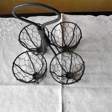 Hard Egg Servant Iron And Fine Wire Roasting 4 Eggs