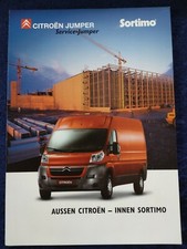2007 Citroen Jumper Sortimo Brochure