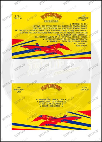 Cartes instructions flipper - cartes,