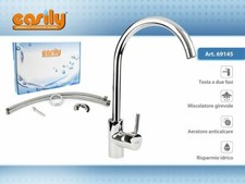 X Robinet Évier Colonne Haute Orientable Mélangeur Cuisine Chromé 69145 EAS