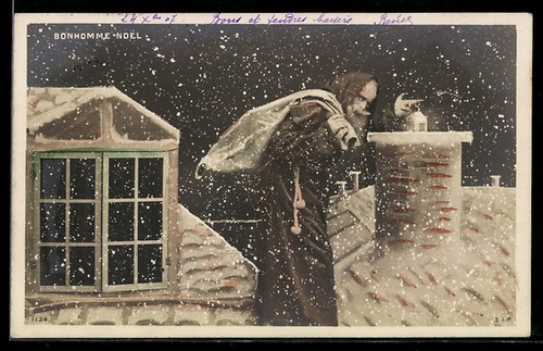 Père noël bonhomme noel - père,
