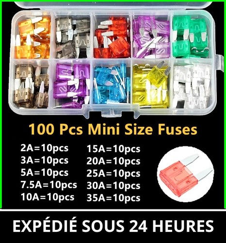 100pcs mini fusible voiture - 100pcs,