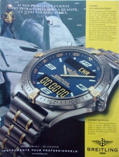 Publicite advertising montre - advertising,