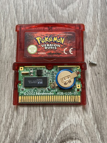 Pokemon version rubis pal - rubis, fra