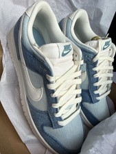 Nike Dunk Low Retro Denim Sneakers