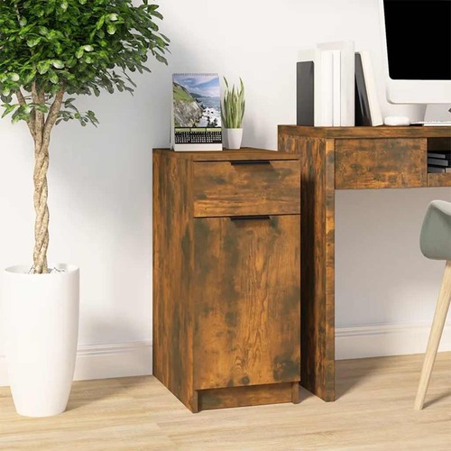Armoire bureau gris béton - bureau,