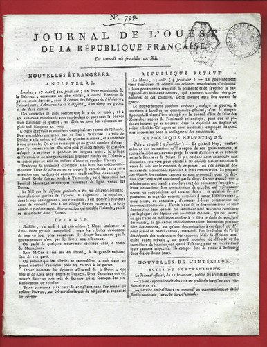 1803 revolution consulat - 1803,