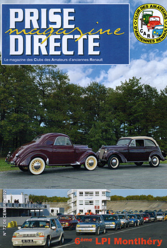Revue prise directe 2022 - revue, 72-2022