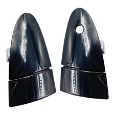 2x Noir Couvercle de poignée