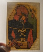 ALBATOR PRIVATEER SPACE TATTOO FLASH TRANSFER 1978 HARLOCK GOLDORAK GOLDRAKE