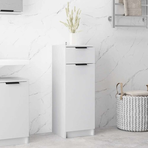 Armoire bain chêne fumé - de,