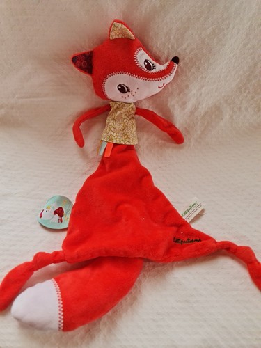 Doudou plat alice renard - doudou,